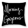 Nordic Style Black and White Velvet Pillow Covers