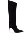 Women's Patent Leather High Heel Knee Boots