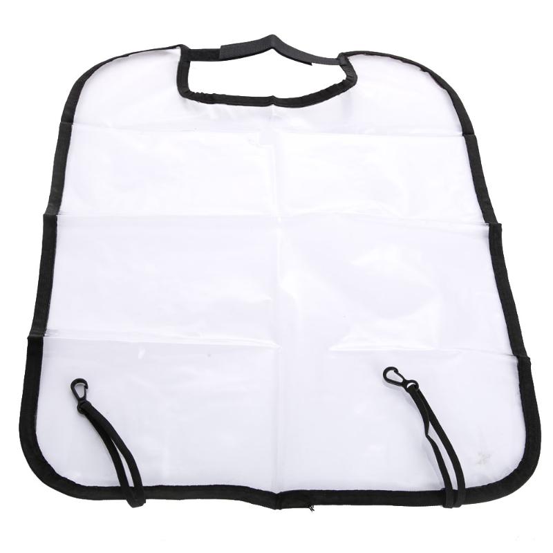 Transparent Car Seat Kick Mat and Dirt Protector