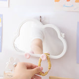 Cute Cartoon Cloud Wall Mounted Makeup Mirror