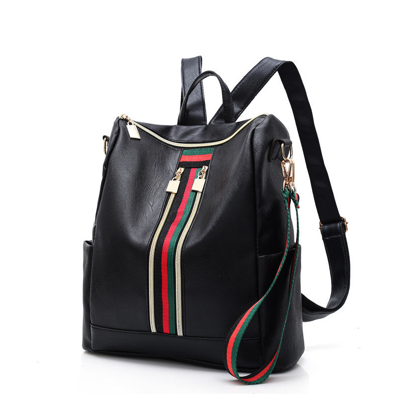 2020 New Korean Style Double Zipper Women's Backpack