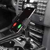 woleyi Fast Charging Car Phone Holder Dual USB Port Car Charger Mount 360 Degree for iPhone 11 Pro Max 11 Xr Xs 8 Plus 8 and All 3.5-6.8 Inch Smartphones