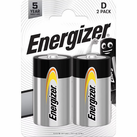 Energizer Batteries Alkaline D (2pcs) Alkaline Everyday