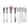 11-Piece Makeup Brush Set with Landscape Powder Brush