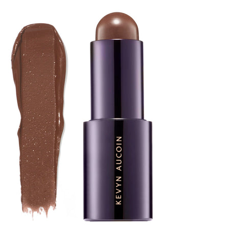 Kevyn Aucoin The Contrast Stick Define color (deep rich red brown cooler undertone): A contour makeup crayon for adding angles depth structure and definition. All-day pigments. Made in Italy.
