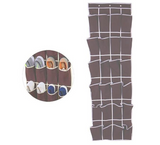 4-Grid Wall-Mounted Fabric Storage Organizer
