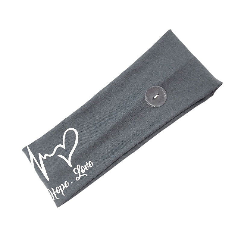 Milk Silk Mask with Button Hair Band