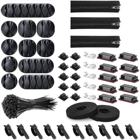 Silicone Cable Organizer Set