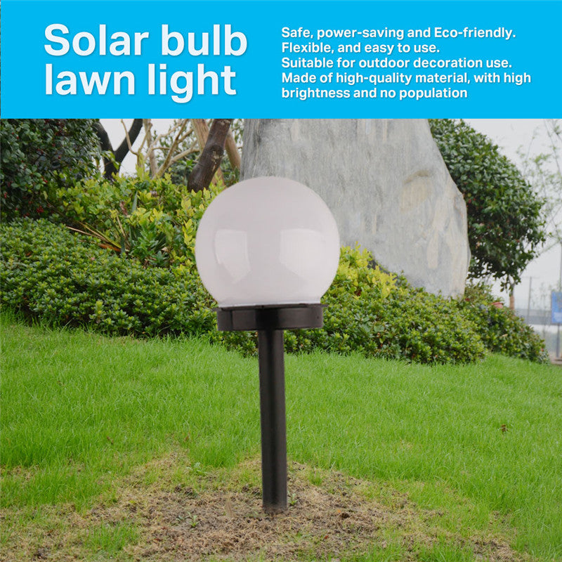 Solar Garden Ball Light for Outdoor Use