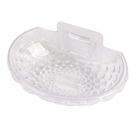 Shell-Shaped Resin Soap Holder for Bathroom Accessories
