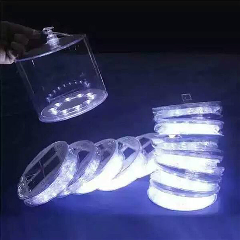 Solar LED Inflatable Camping Lantern - Portable Tent Light