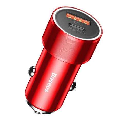36W QC3.0 Car Charger with Dual USB Ports