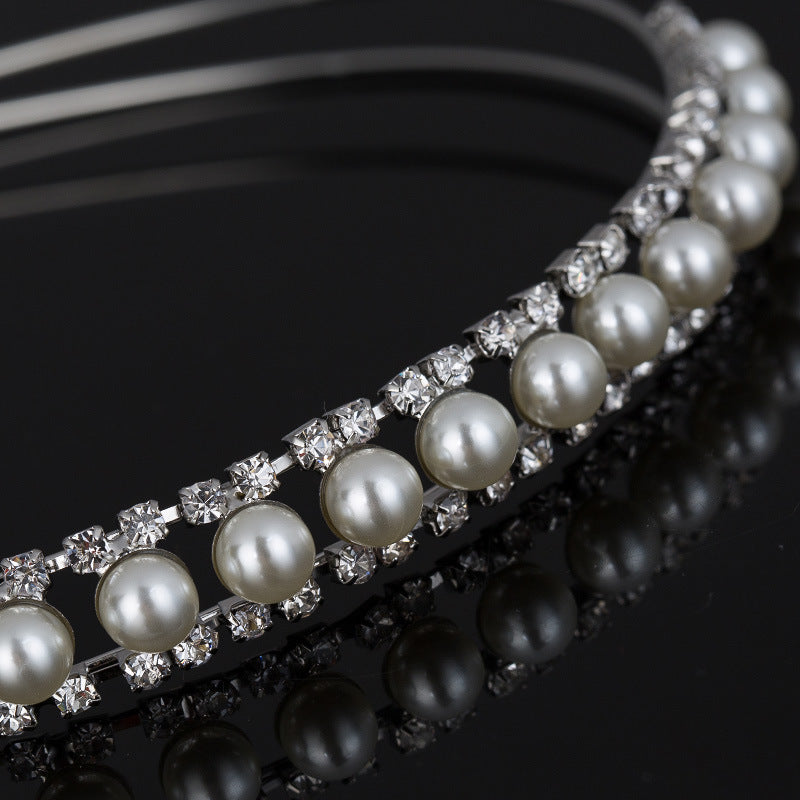 Elegant Pearl and Rhinestone Hair Accessories for Women