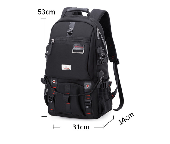 Fashionable Large Capacity Travel Backpack for Men