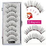 MBA 5 Magnetic Eyelashes Curler Set