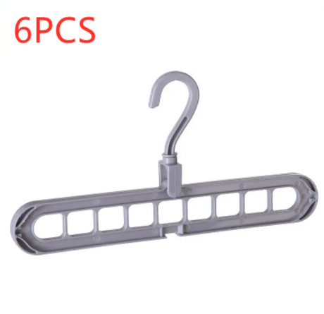 9-Hole Space-Saving Clothes Hanger Organizer