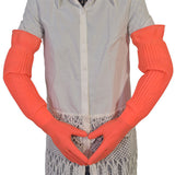 Long Waterproof Rubber Gloves for Cleaning and Laundry