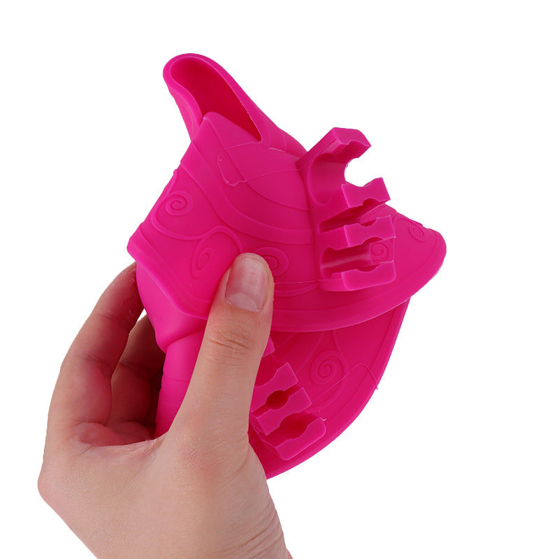Portable Silicone Makeup Brush Holder with Suction Cup