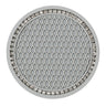 Creative Honeycomb Car Cup Holder Mat with Rhinestones