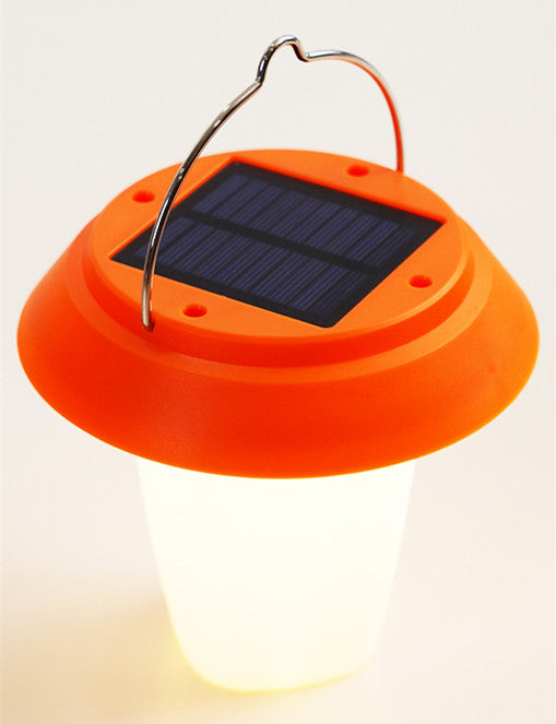 New Solar-Powered LED Camping Lantern and Emergency Light