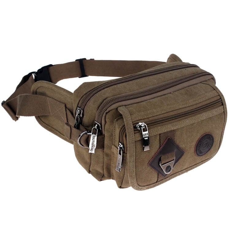Outdoor Sports Running Canvas Crossbody Bag
