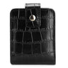 Crocodile Pattern Makeup Bag with Mirror for Women