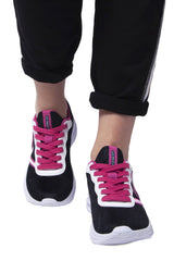 U.S. POLO ASSN. Black Polyester Women Sneaker