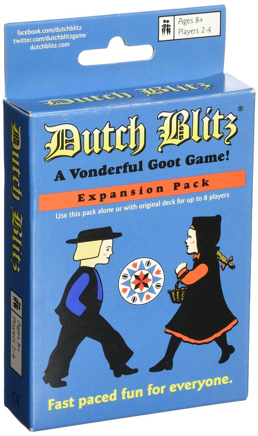 Dutch Blitz Expansion Pack Card Game Blue