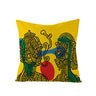 Kaisar Linen Cartoon Heart Pillowcase for Home Decor