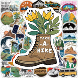 100 Camping Stickers for Outdoor Adventures and Gear