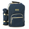 4-Person Picnic Bag with Camping Utensils and Gear