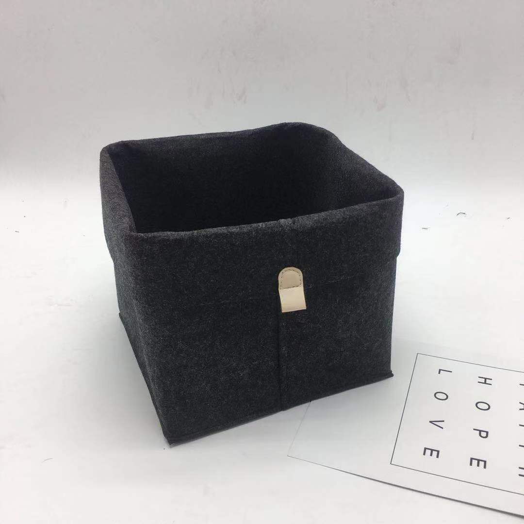 Felt Storage Basket for Clothing and Organization