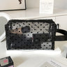 New Ins Heart Velvet Makeup Bag for Girls (Large Capacity)