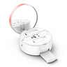 Compact 3-in-1 Makeup Mirror with Built-in Cable