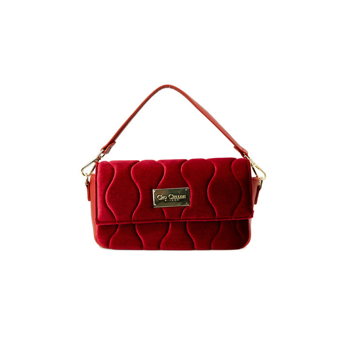 Gio Cellini Bag with Clip Red - Women's