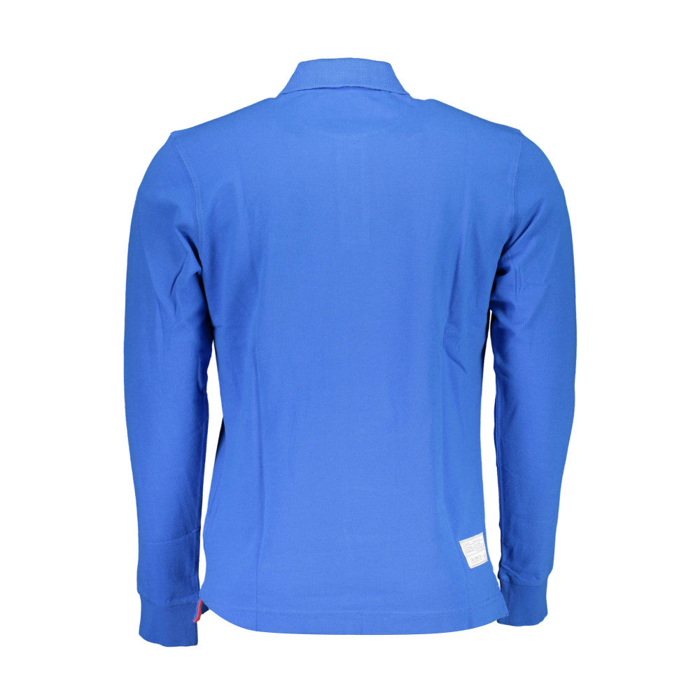 La Martina Long Sleeved T-Shirt Light Blue - Men's