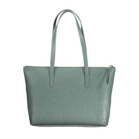 Coccinelle Leather Shoulder Bag Green - Women's