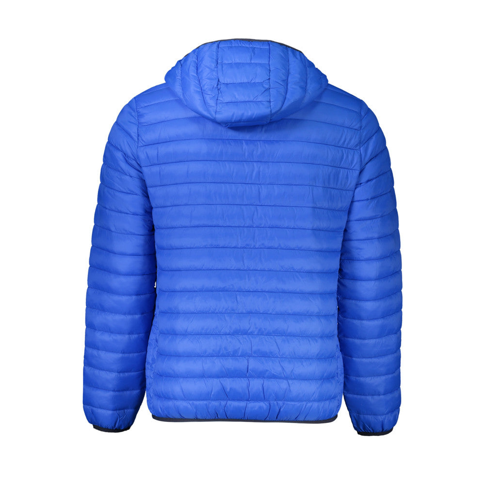 Cavalli Class Jacket with Hood Light Blue - Men's