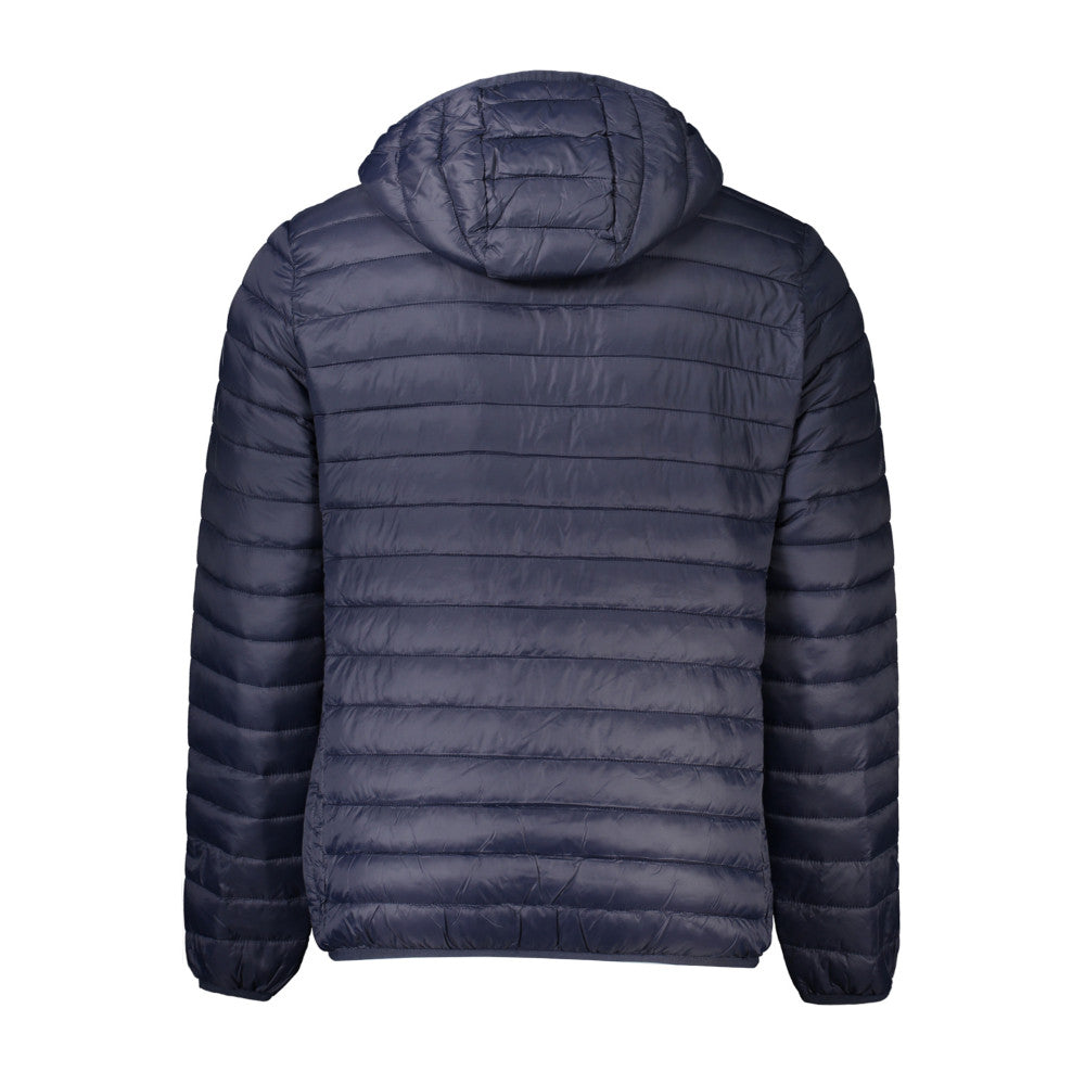 Cavalli Class Jacket with Hood Dark Blue - Men's