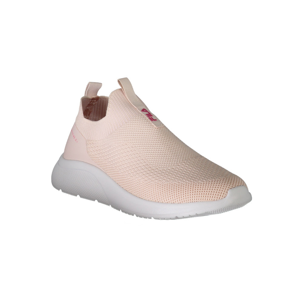 Fila Slip-On Elastic Shoes Pink - Women's