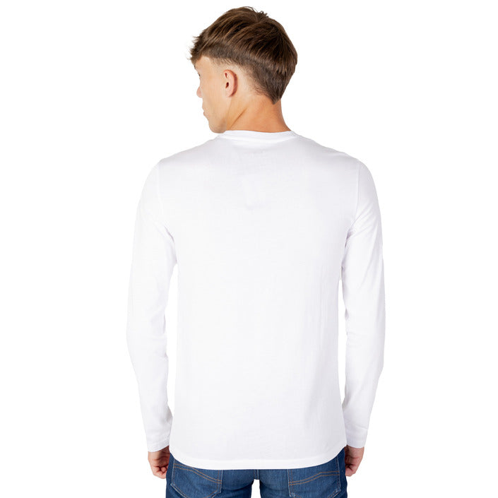 Armani Exchange Long Sleeve T-Shirt White - Men's