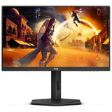 AOC MONITOR 23.8'', 24G4X, GAMING, E, IPS, SPEAKERS, 1920x1080, 80M:1, 1MS, 250 CD/M², TILT, HEIGHT ADJUSTABLE, SWIVEL, PIVOT, AMD FREESYNC-G-SYNC COMPATIBLE, 180 Hz, 2X HDMI, DISPLAY PORT, 3YW, BLACK