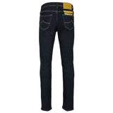 Jacob Cohën Slim Fit Denim Trousers Dark Blue - Men's