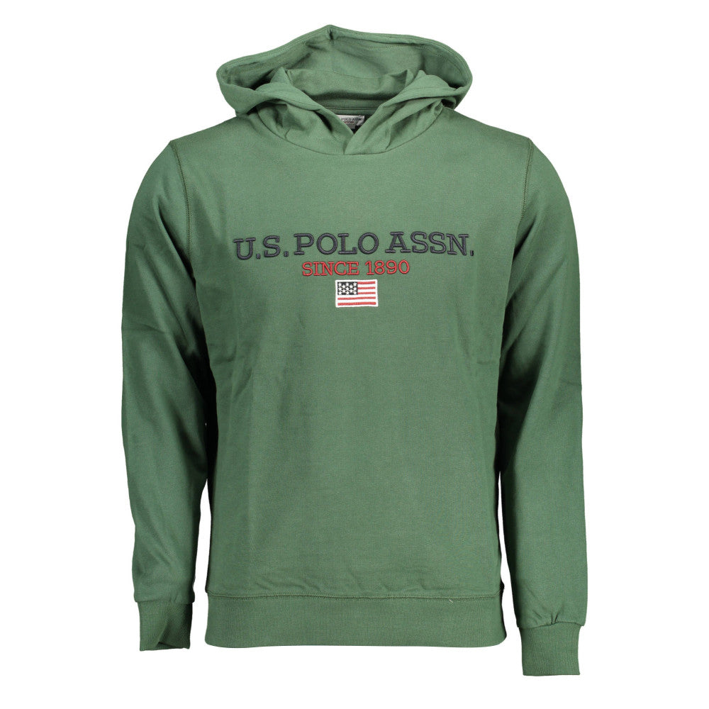 U.S. Polo Hoodie Green - Men's