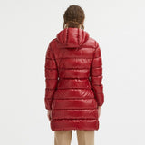 Centogrammi Red Nylon Jacket & Coat - Women's