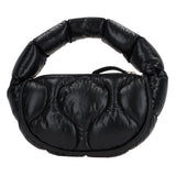 Moncler Black Feather Handbag Black - Women's