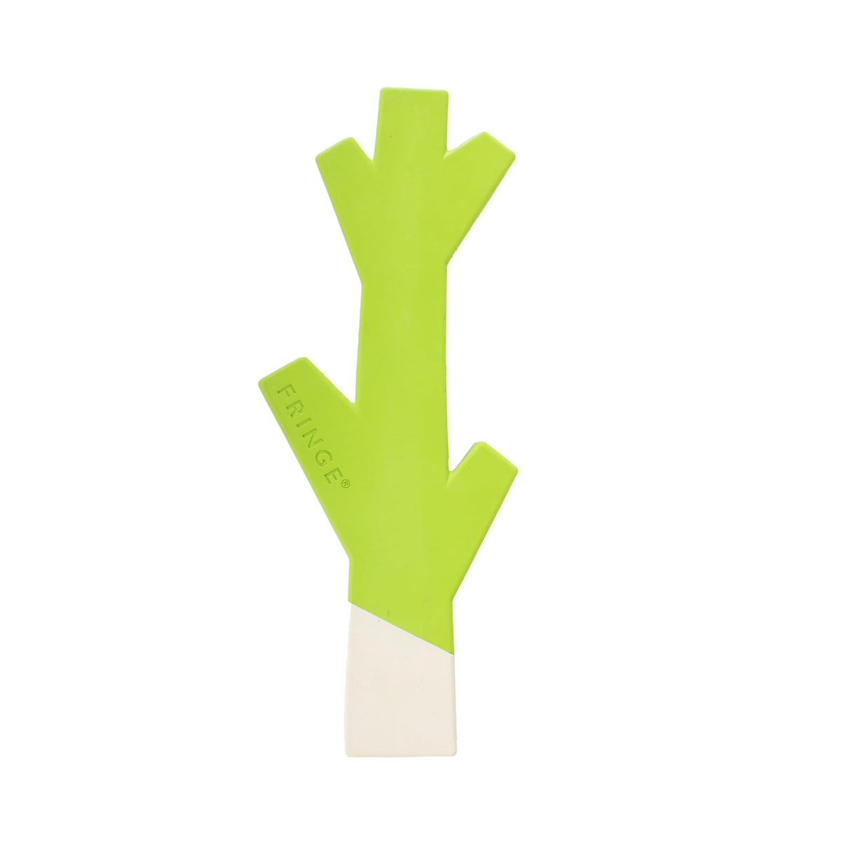Fringe Studio "Stick with ME Lime/White Rubber Dog Toy Pet Shop Collection (518034)