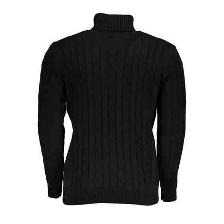 U.S. Grand Polo Sweater Turtle Neck Black - Men's