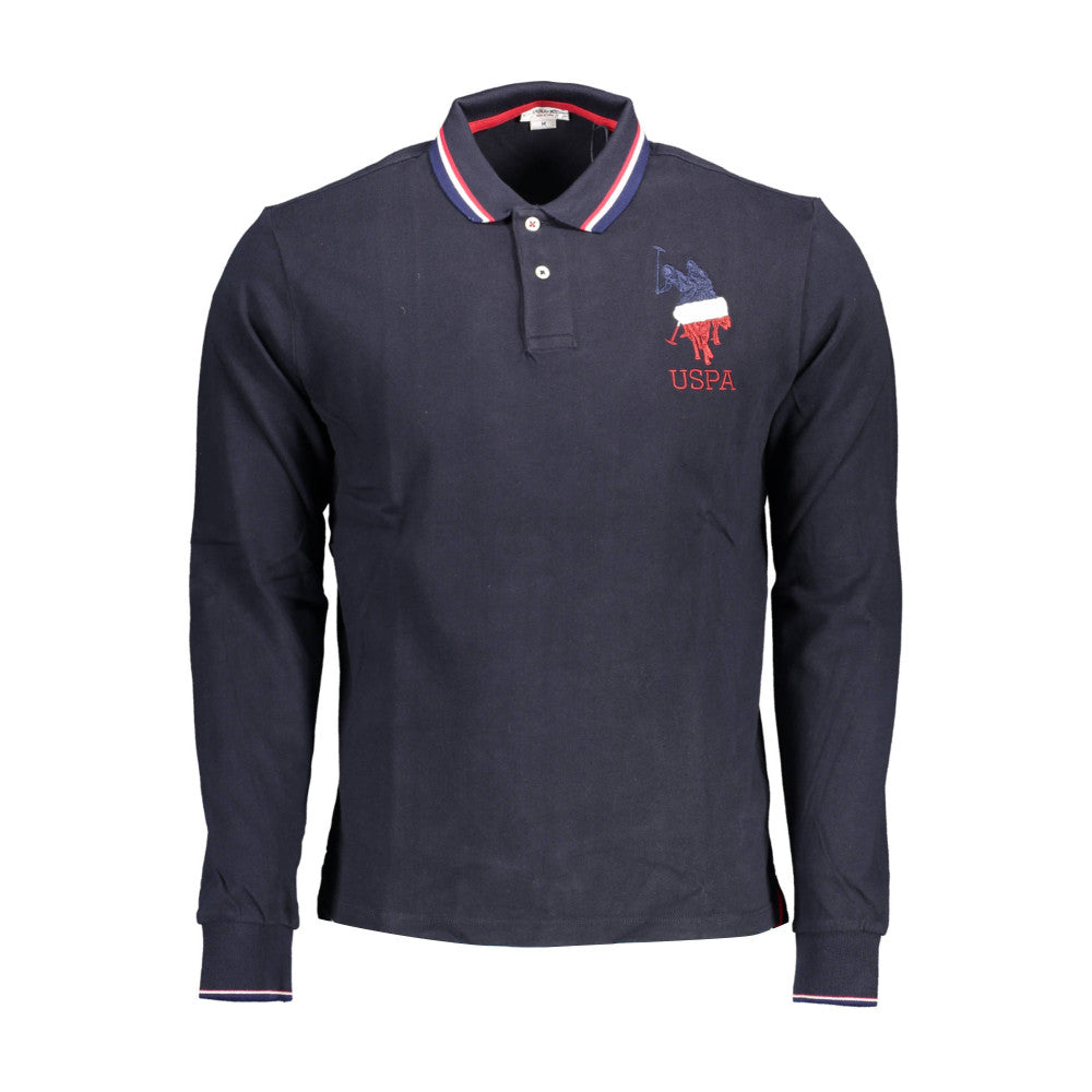 U.S. Polo Long Sleeve T-Shirt Blue Navy - Men's