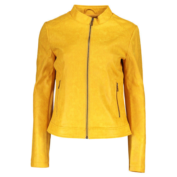 Desigual Light Jacket Yellow - Women's